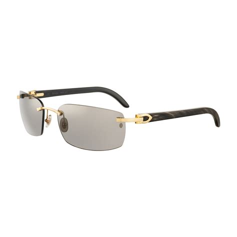 cheap cartier rimless sunglasses|cartier buffs sunglasses men.